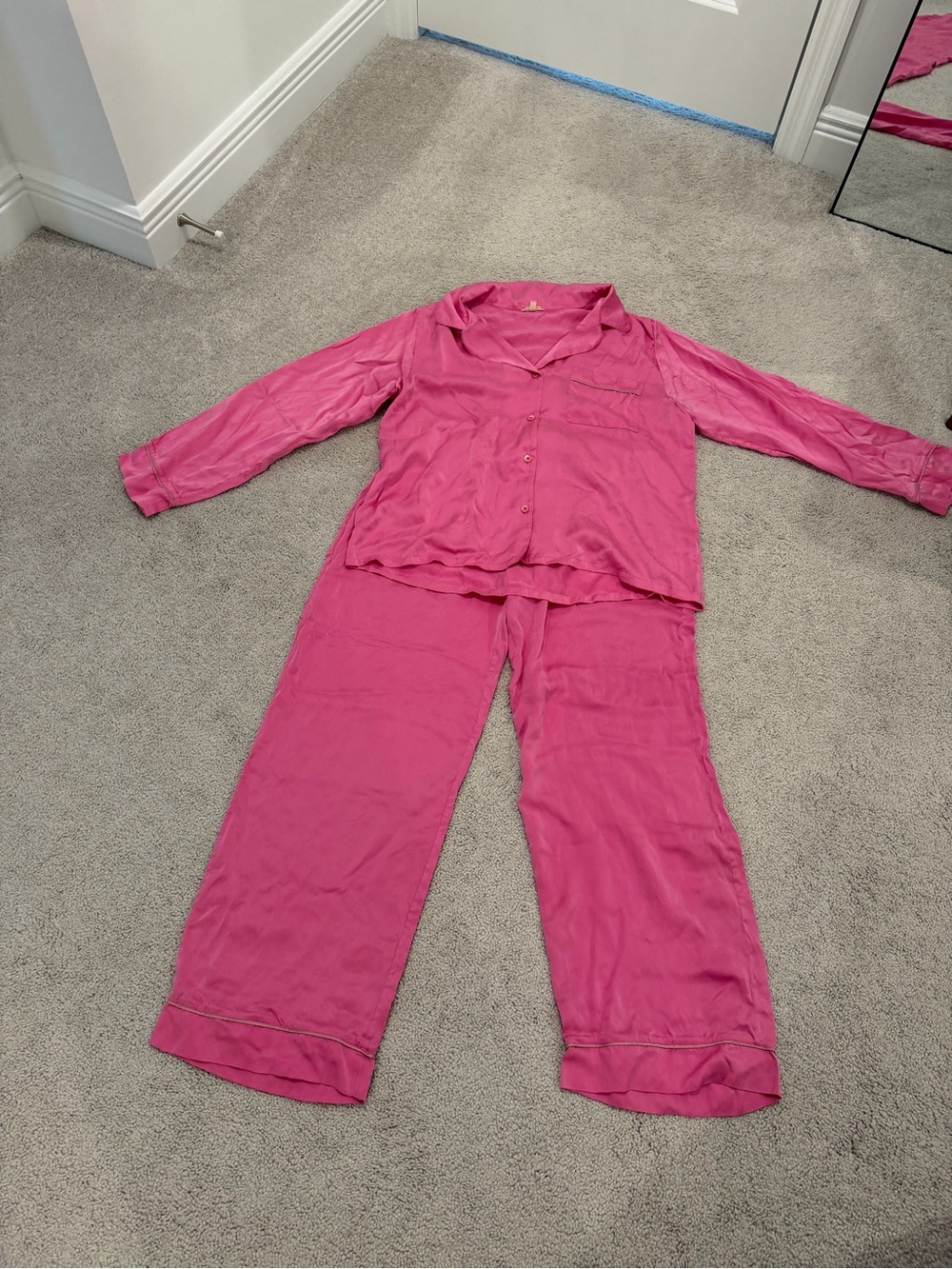 Eberjey Inez Silk Pajama Set